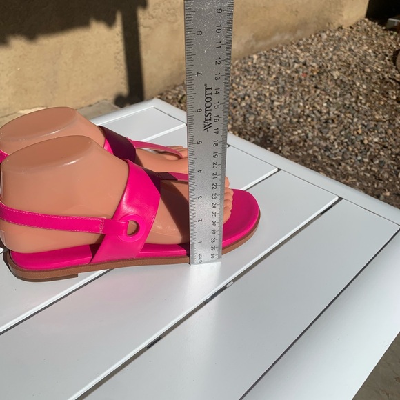 New Cole Hann Grandseries hot pink leather sandals size 6B - Picture 8 of 16
